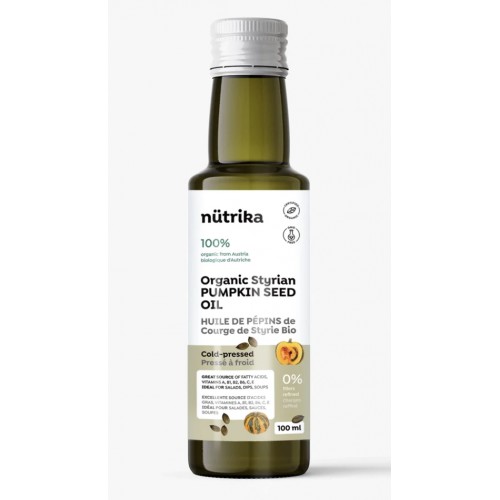 Nutrika Organic Styrian Pumpkin Seed Oil PGI